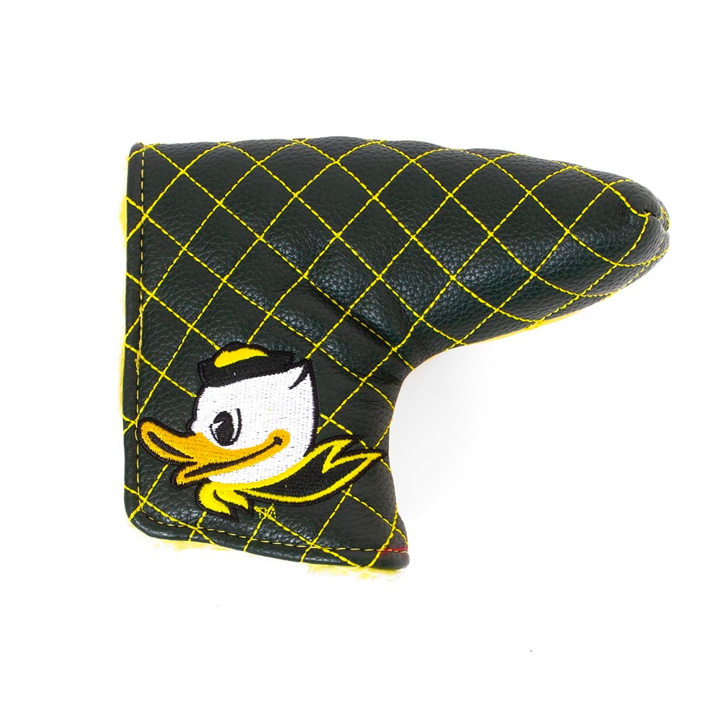 Fighting Duck, Green, Sports Equipment, Sports, Golf, Quilted Split, Blade cover, 942932